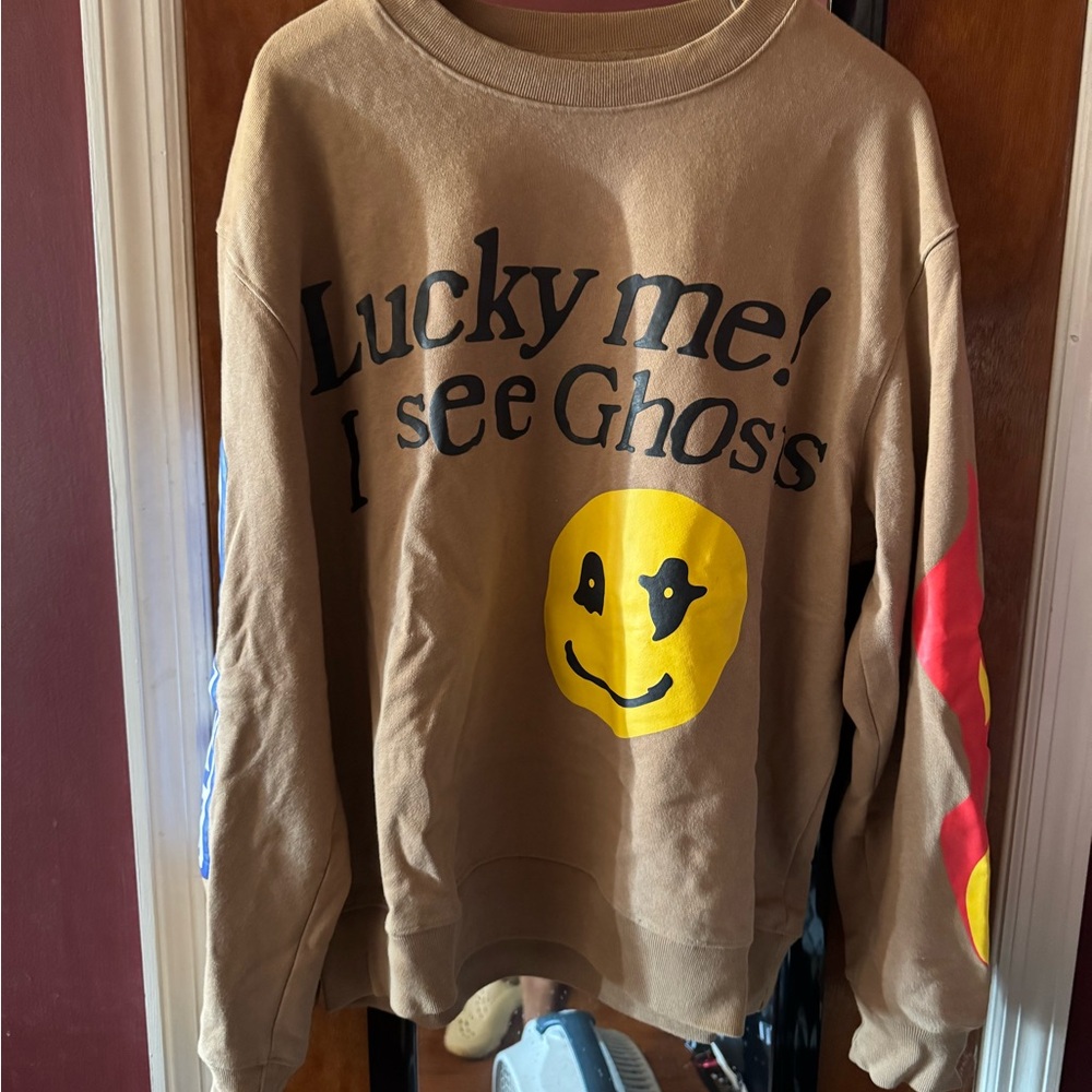 Brown Graphic Men's Sweater